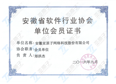 安徽省软件协会会员
